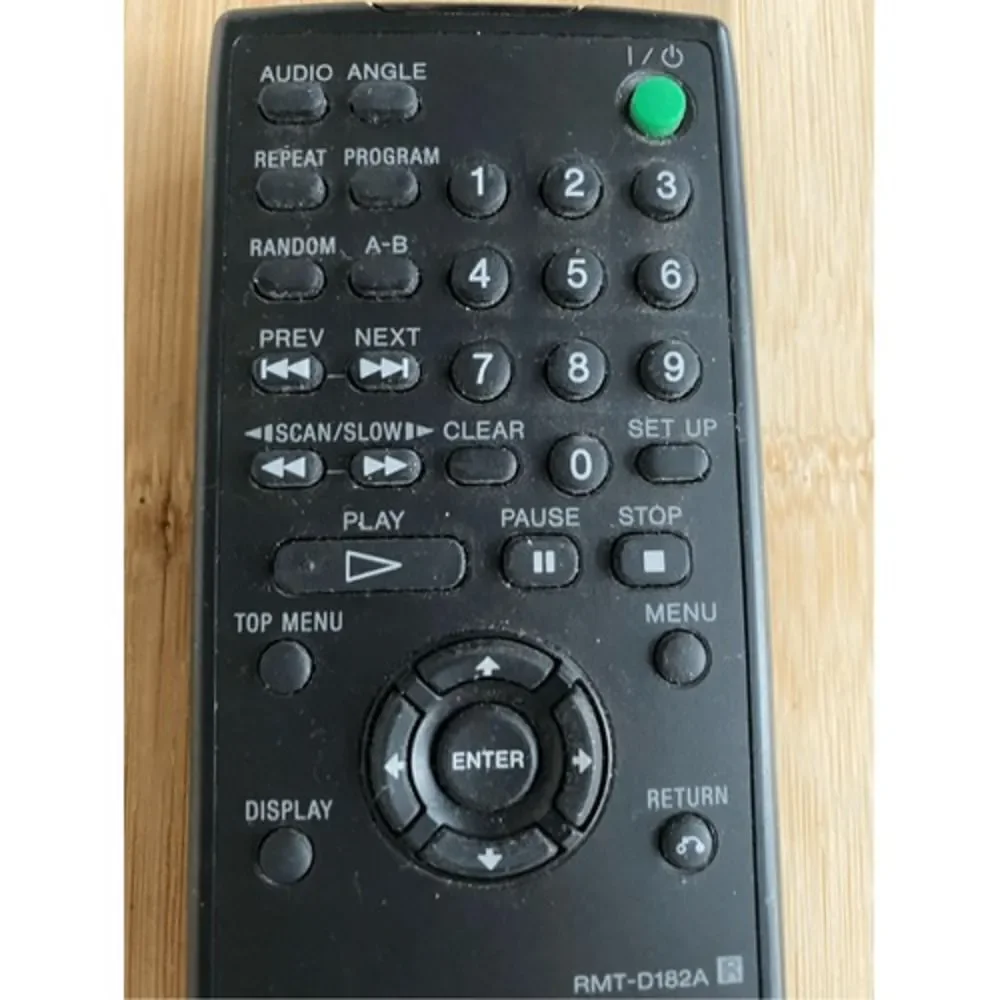 Sony RMT-D182A Remote Control For Portable DVD Players